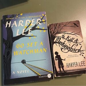 Harper Lee Book Set: Go Set a Watchman & To Kill a Mockingbird